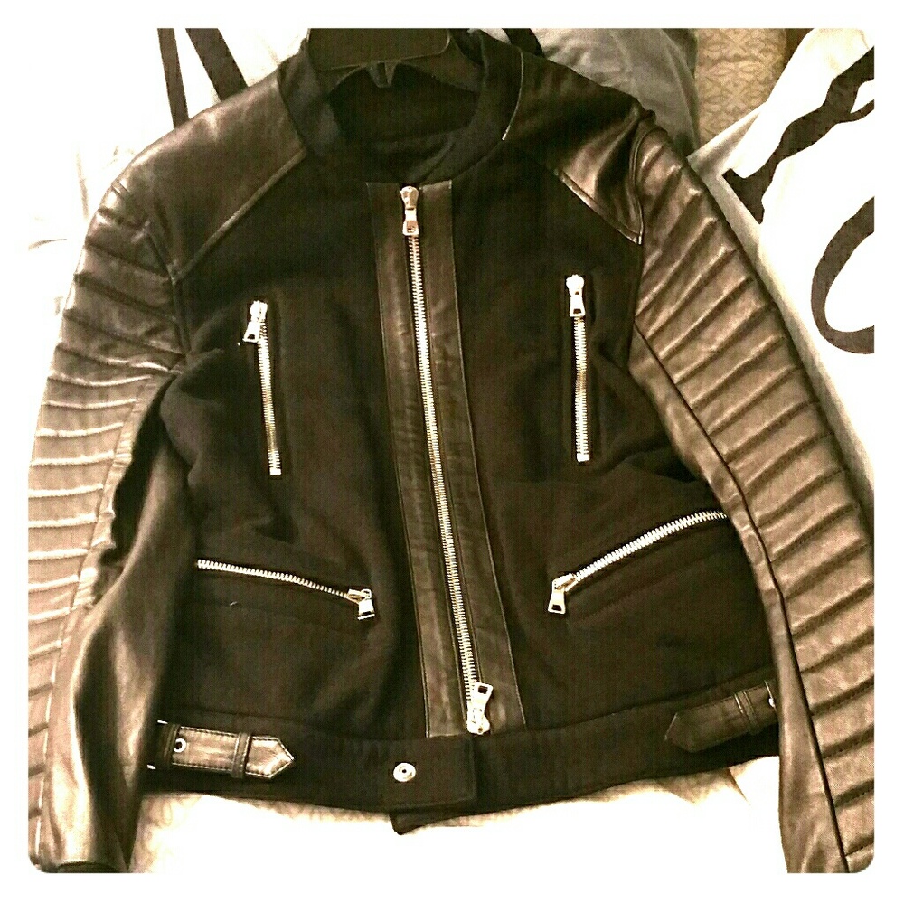 Men or Women BALMAIN BIKER JACKET